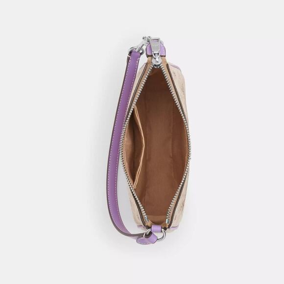 ❤️ Coach Nolita 19 In Signature Canvas With Floral Print - Picture 4 of 13